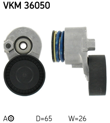 Galet-tendeur de courroie d'accessoires SKF VKM 36050